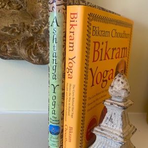 2 Bikram Yoga Hard Cover Books